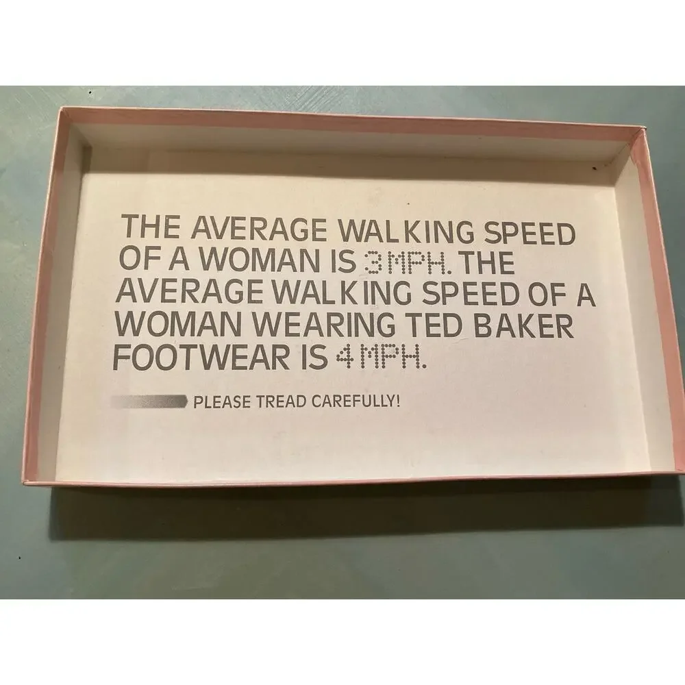 Ted Baker T-Strap Heels Vintage 00s 1940's Vibe ~ Leather & Satin! Sz 40 - Picture 10 of 10